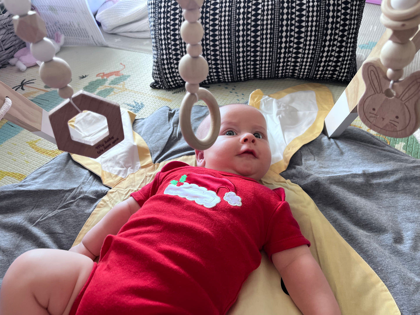 Cotton Round Animal Themed Play Mats