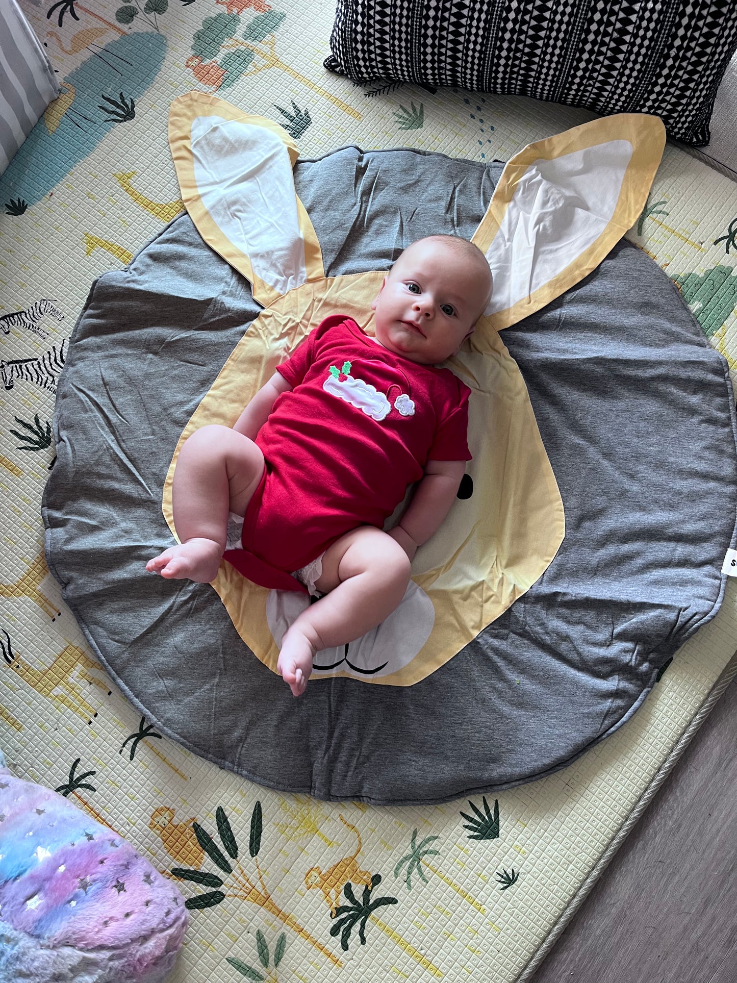 Cotton Round Animal Themed Play Mats