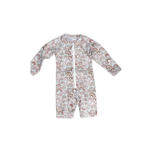 Rainbow Nursery One Piece Swim Rashguard