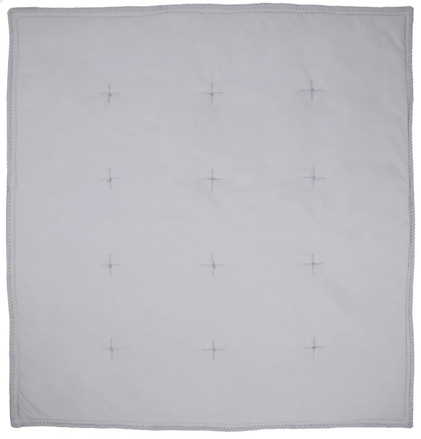 Organic Cotton Play Blankets / Cot Quilt
