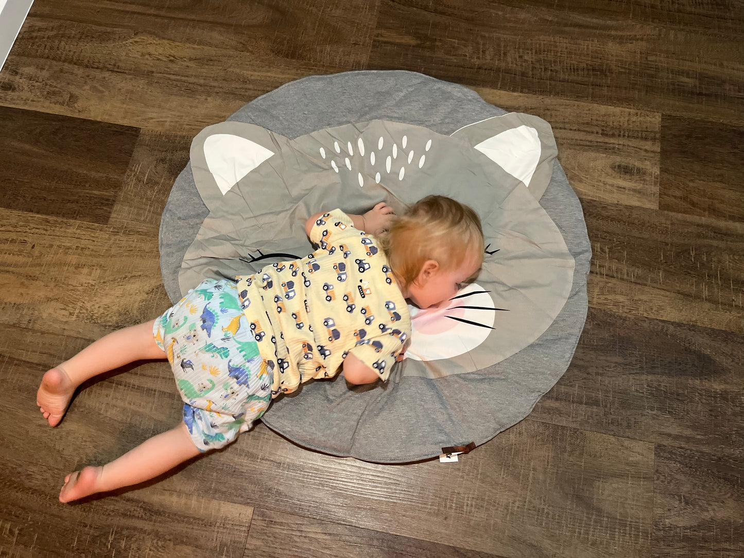 Cotton Round Animal Themed Play Mats