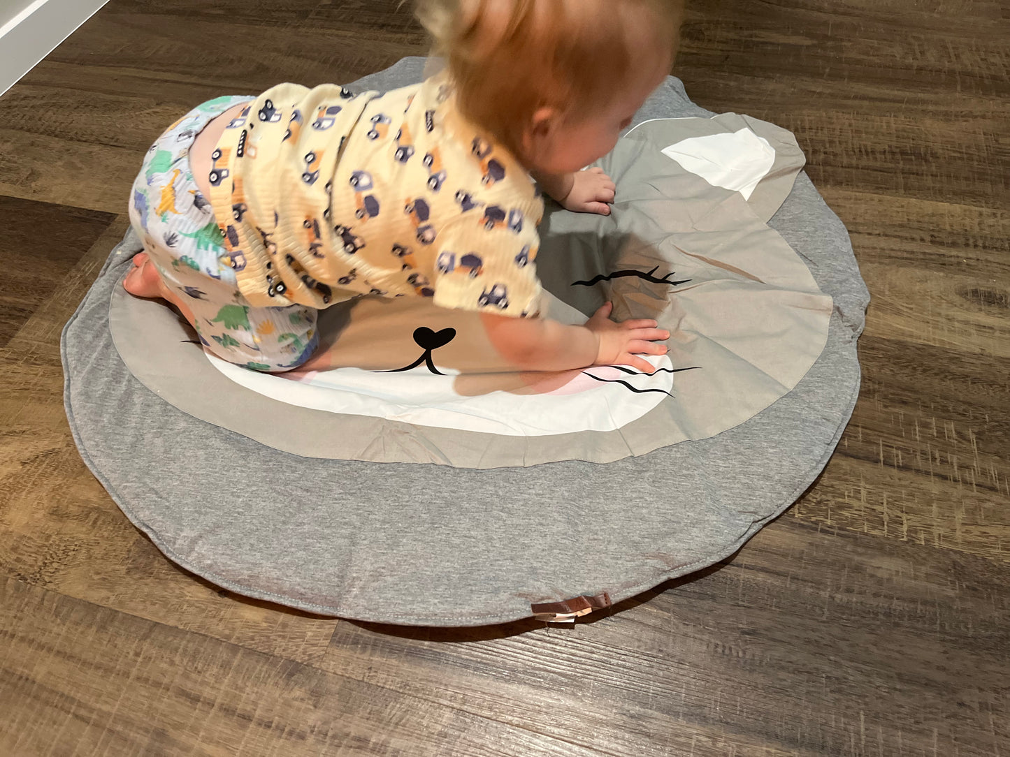 Cotton Round Animal Themed Play Mats