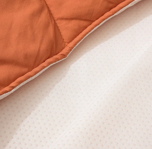 Luxury Quilted Non Slip Cotton Leaf Play Mat