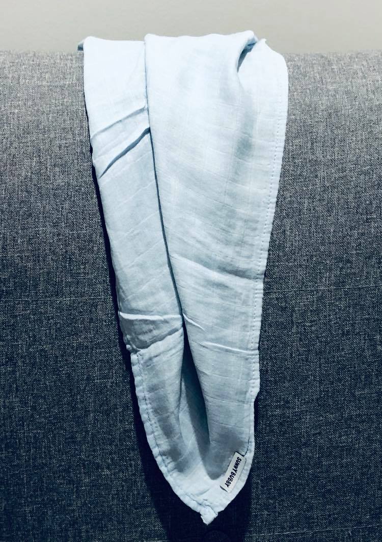 Baby Blues Bamboo Cotton Cloth