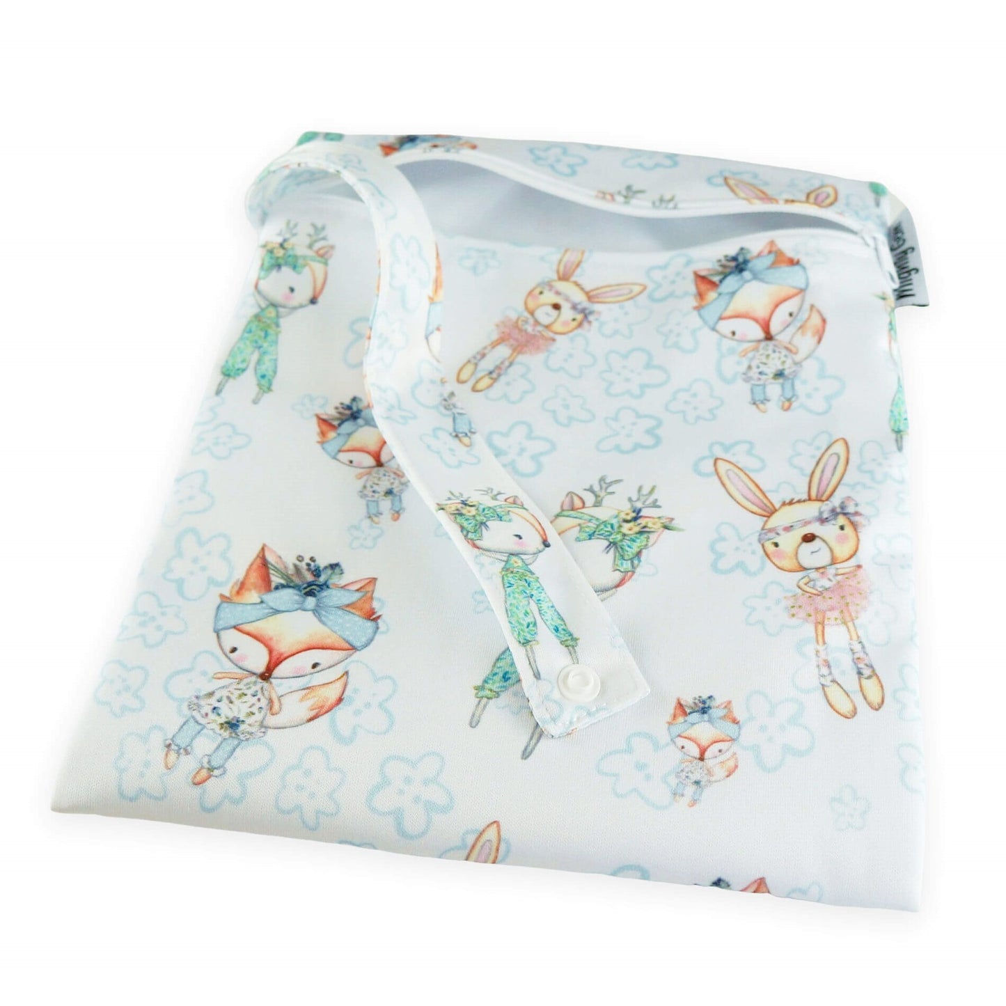 Boho Buddies Medium Wet Bag with a Double layer of PUL
