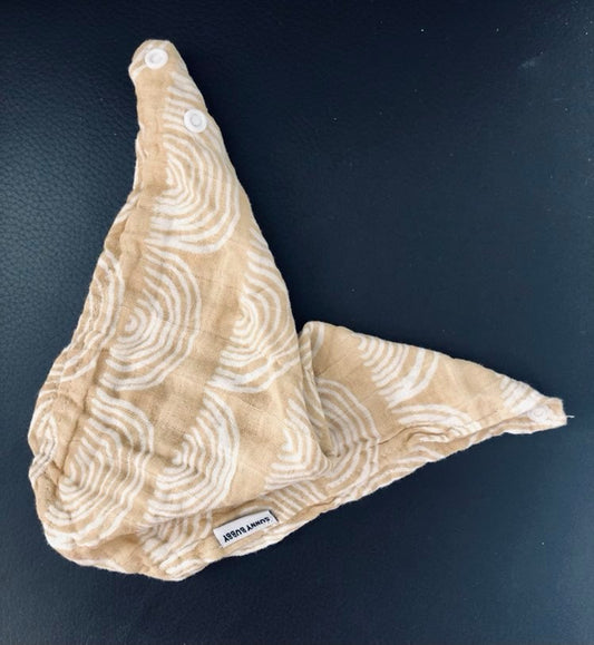 Earthy Rainbows Bandana Bib/Neck Sun Cover