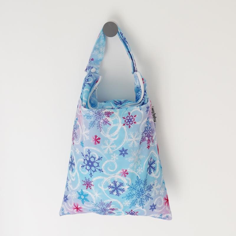 Frozen Snowflakes Large Pram Wet Bag