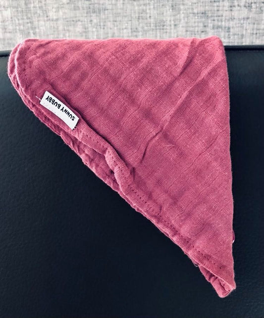 Rose Bandana Bib/Neck Sun Cover