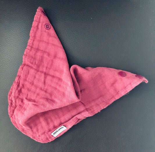 Rose Bandana Bib/Neck Sun Cover