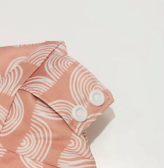 Frangipani Nappy Wet Bag POD