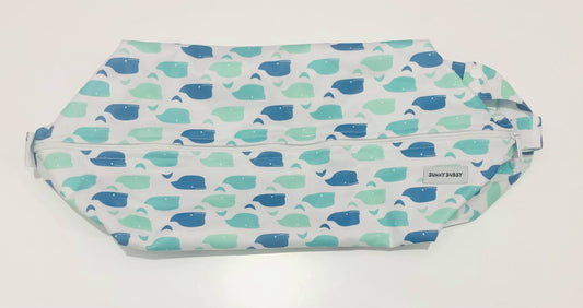 The Whales Nappy Wet Bag POD