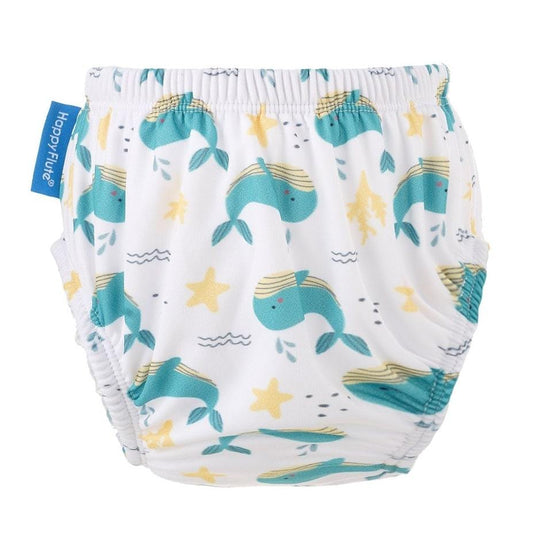 Whale Party Reusable Swim Nappy