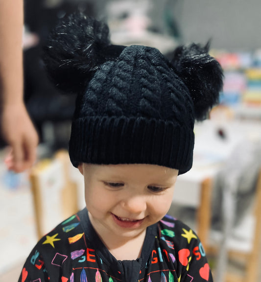 Baby to Toddler PomPom Beanie