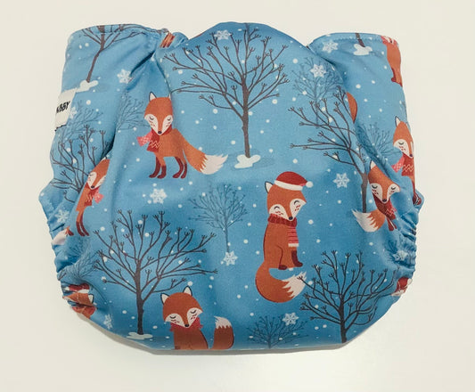 A Foxy Christmas Bamboo Cotton MCN 2.0