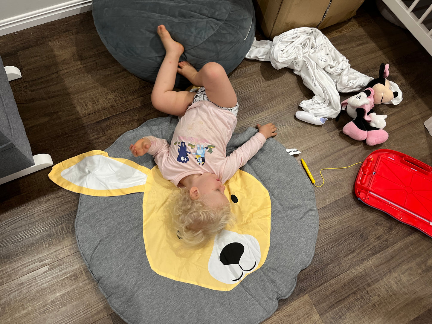 Cotton Round Animal Themed Play Mats