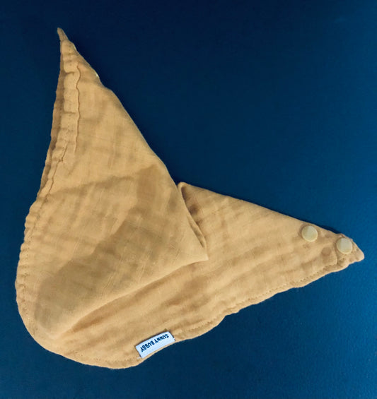 Mustard Bandana Bib/Neck Sun Cover