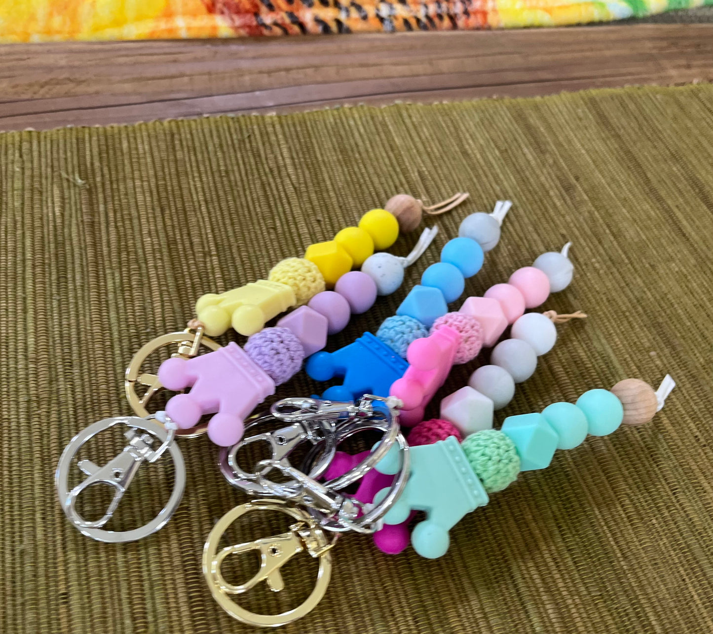 Handmade Silicone Tiara/Crown Key Chains