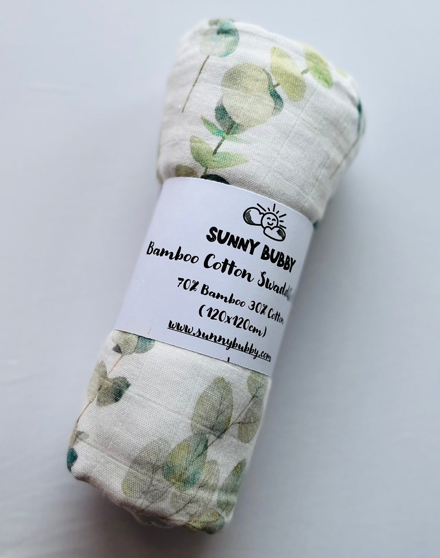 Eucalyptus Bamboo Cotton Swaddle