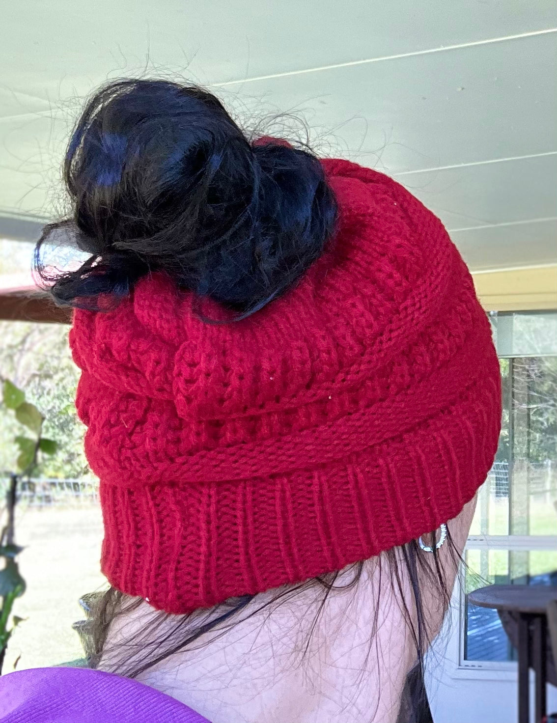 ❄️Adult Ponytail Beanie❄️