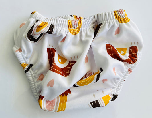 Rainbow Love Reusable Swim Nappy
