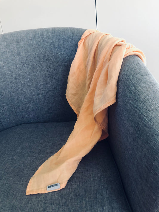 Peachy Keen Bamboo Cotton Cloth