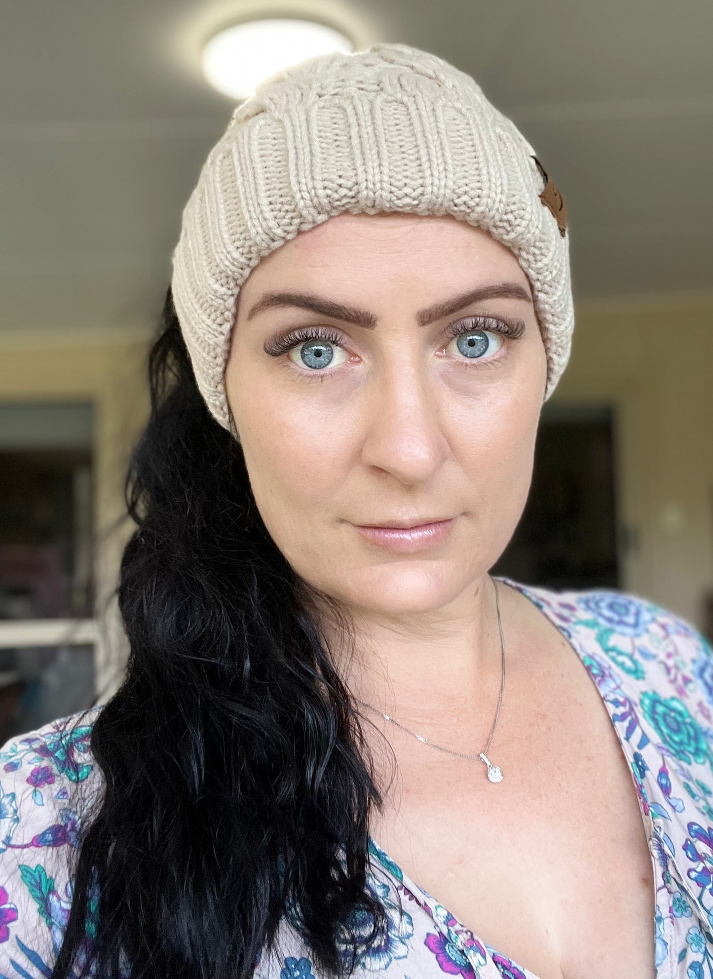 Classic Style Adult Ponytail Beanie