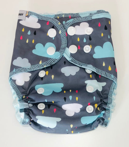 The Clouds Bamboo Cotton Newborn All in One MCN