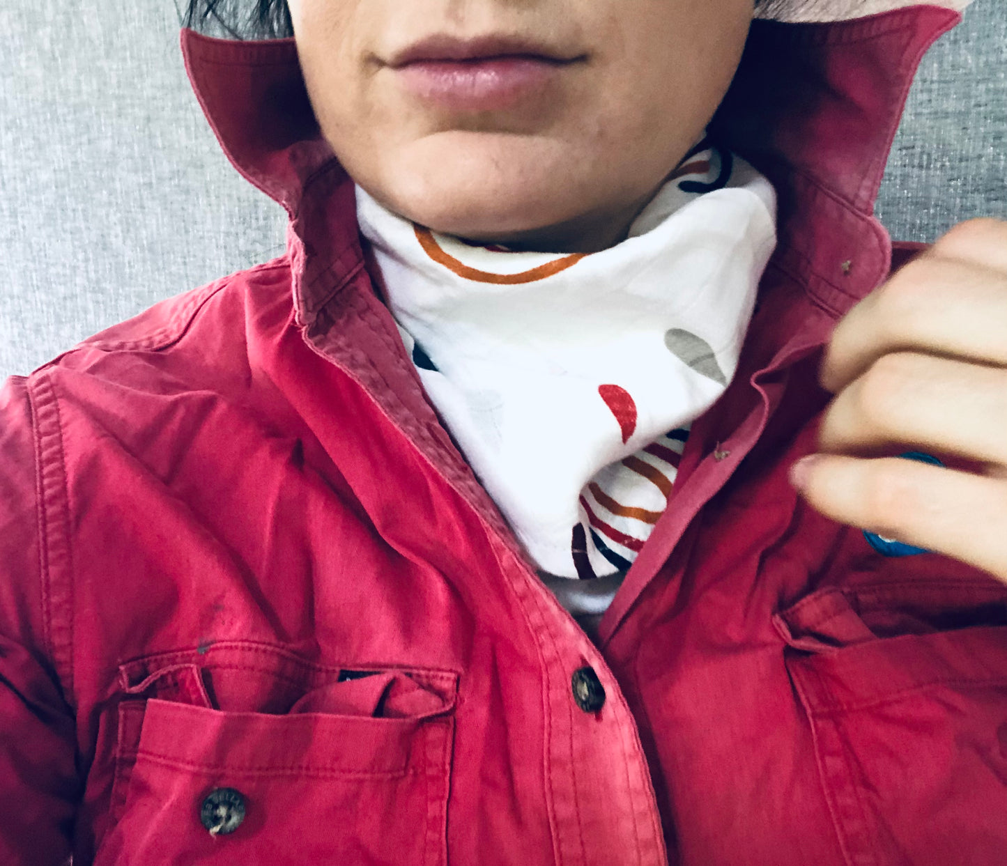 Rainbows Bandana Bib/Neck Sun Cover