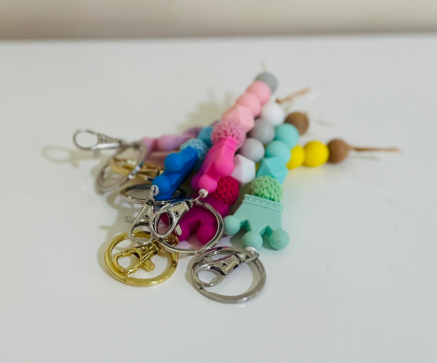 Handmade Silicone Tiara/Crown Key Chains