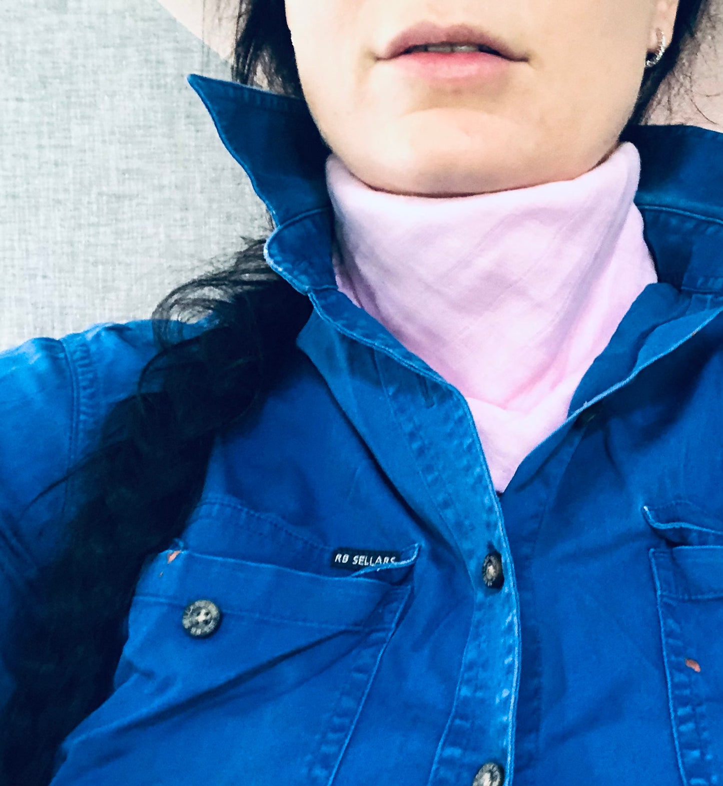 Fairy Floss Bandana Bib/Neck Sun Cover