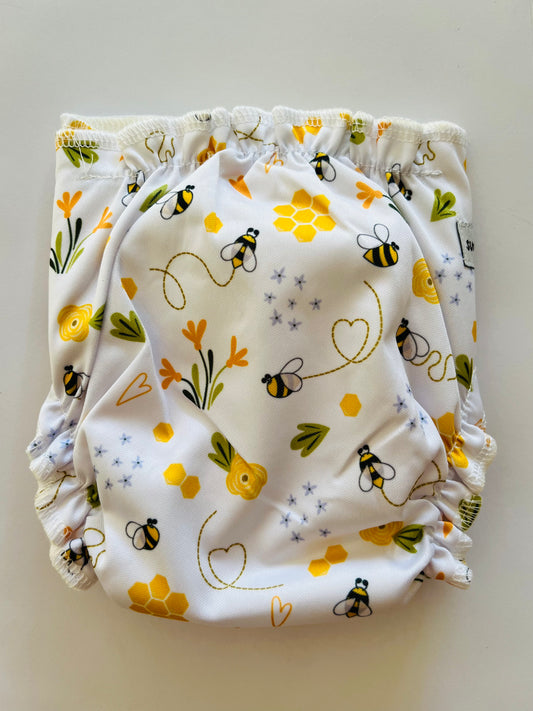 The Bees Bamboo Cotton Newborn All in One MCN