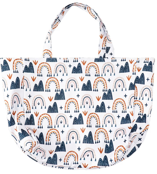 Chasing Rainbows Beach/Shopping/Swim Tote Bag