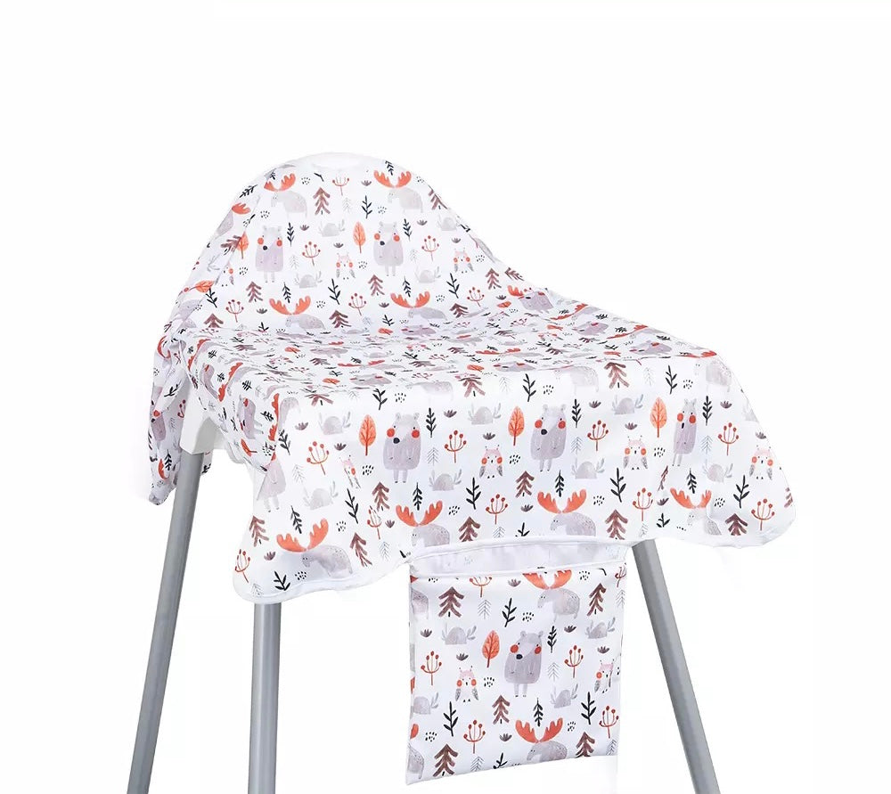 High chair/Smock Coverall Bib