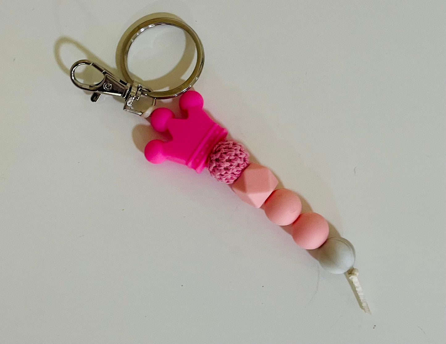 Handmade Silicone Tiara/Crown Key Chains