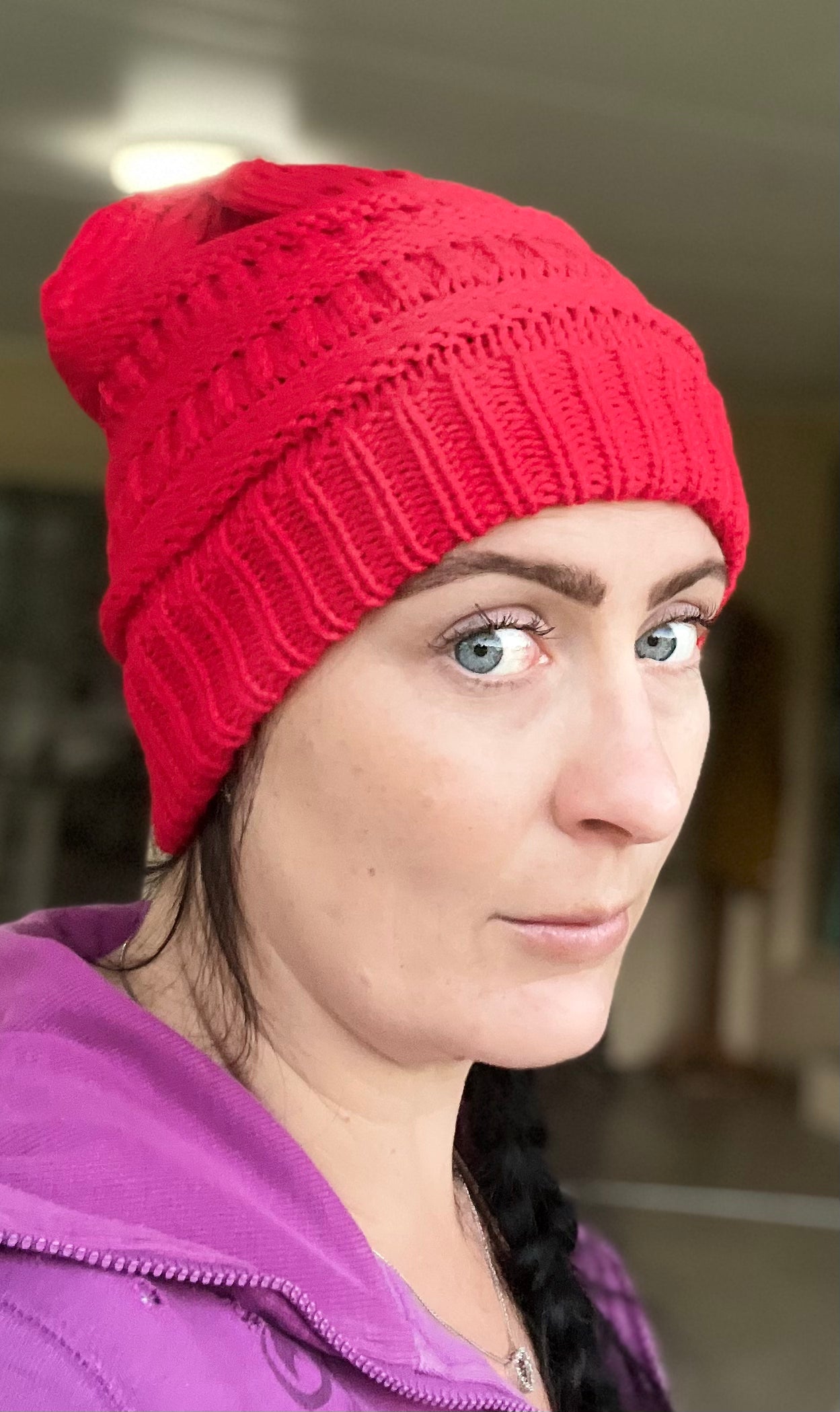 ❄️Adult Ponytail Beanie❄️