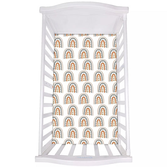 100% Muslin Cotton Fitted Cot Sheet