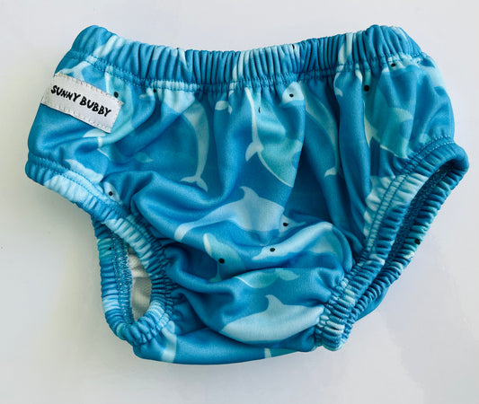 Dolphins Reusable Swim Nappy