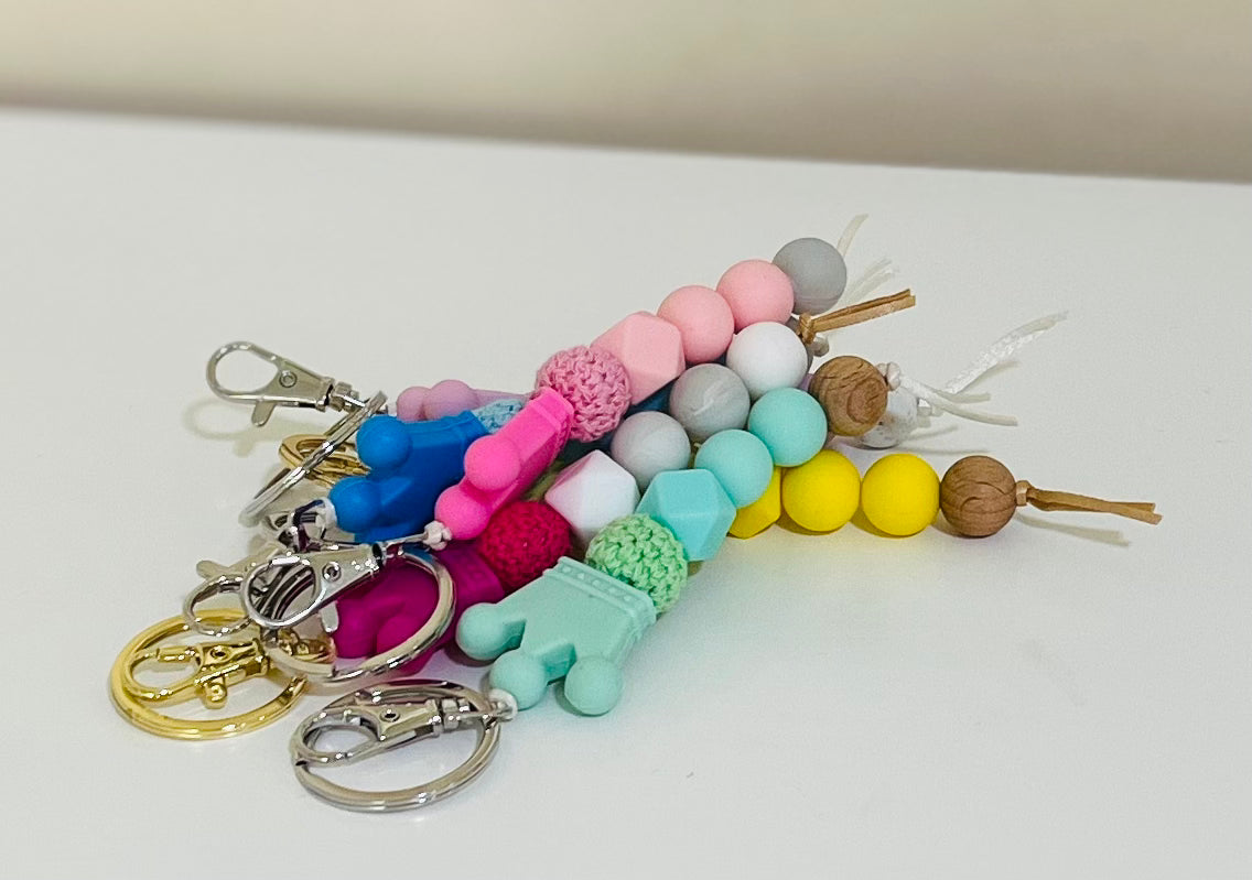 Handmade Silicone Tiara/Crown Key Chains
