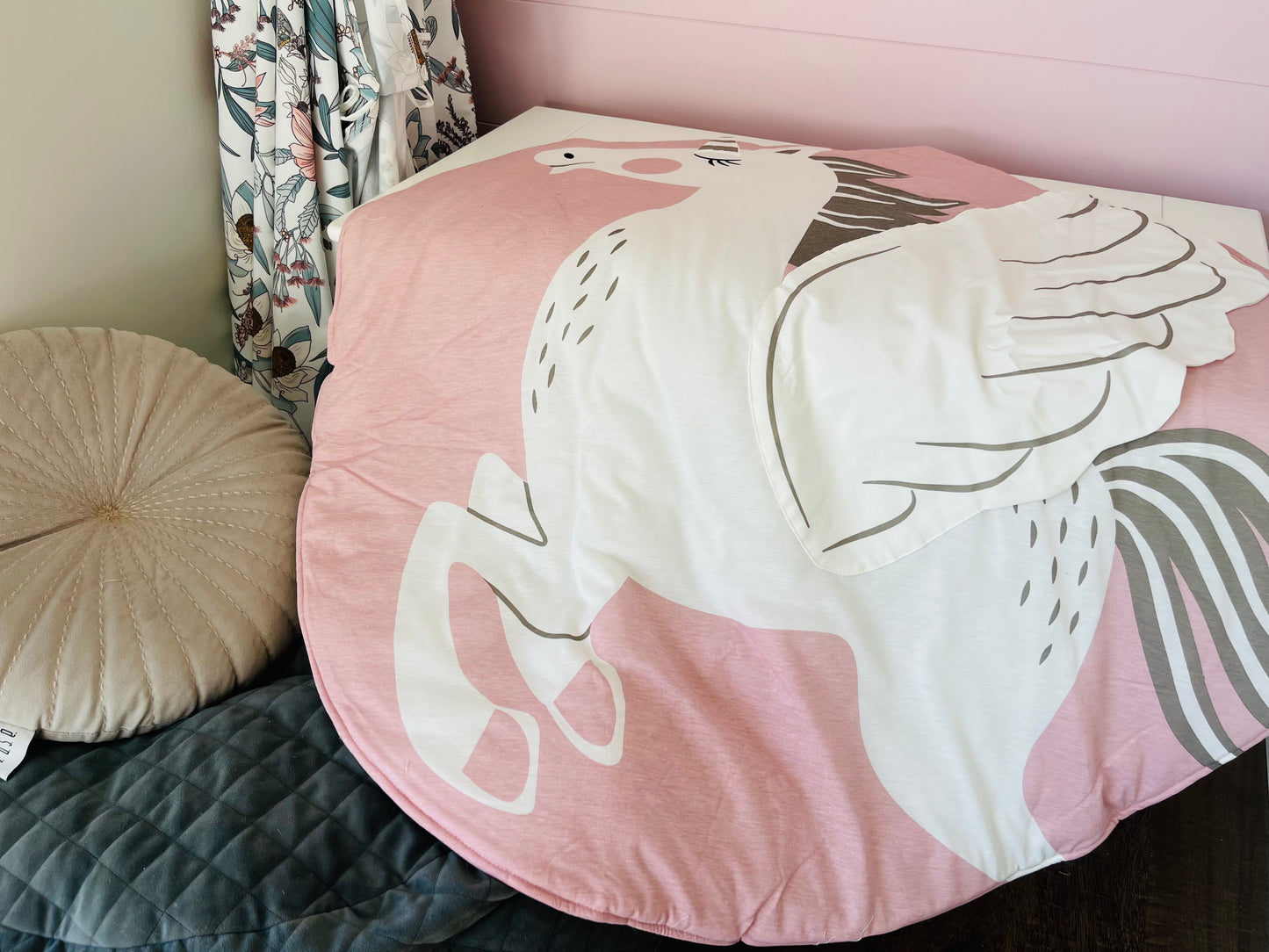 Cotton Round Animal Themed Play Mats