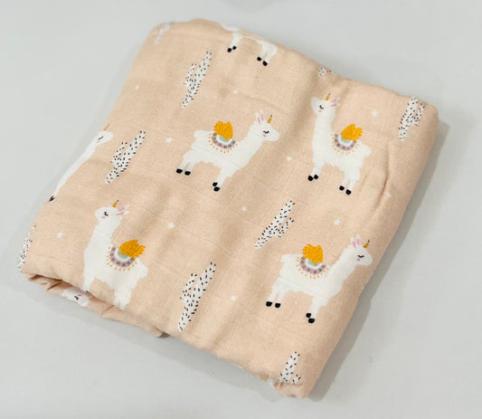 Lama Bamboo Cotton Swaddle