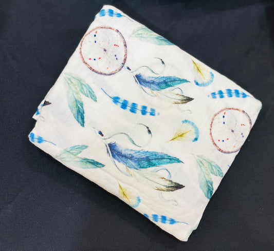 Dreamcatcher Bamboo Cotton Swaddle