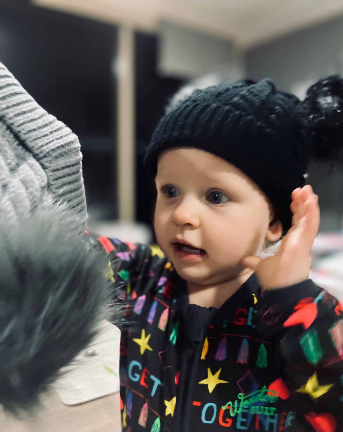 Baby to Toddler PomPom Beanie