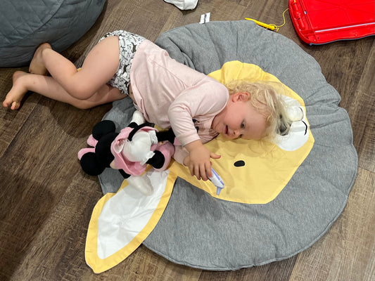Cotton Round Animal Themed Play Mats