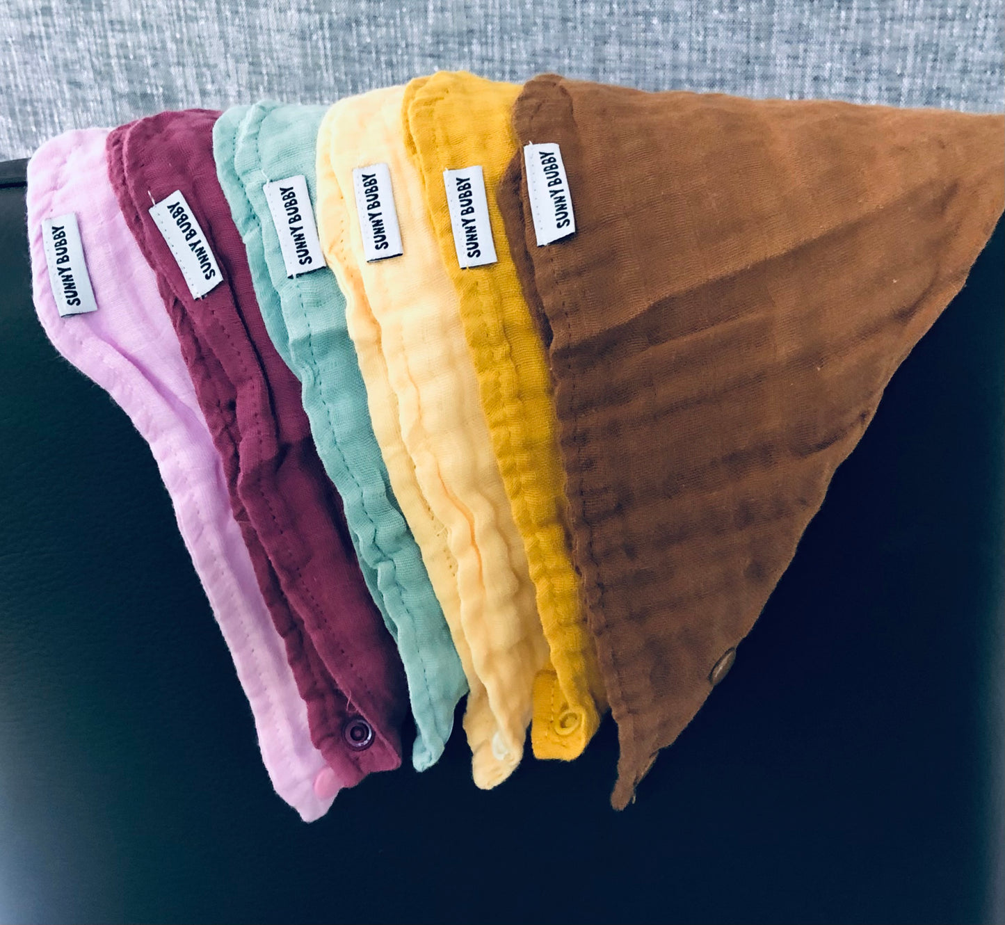 Mint Green Bandana Bib/Neck Sun Cover