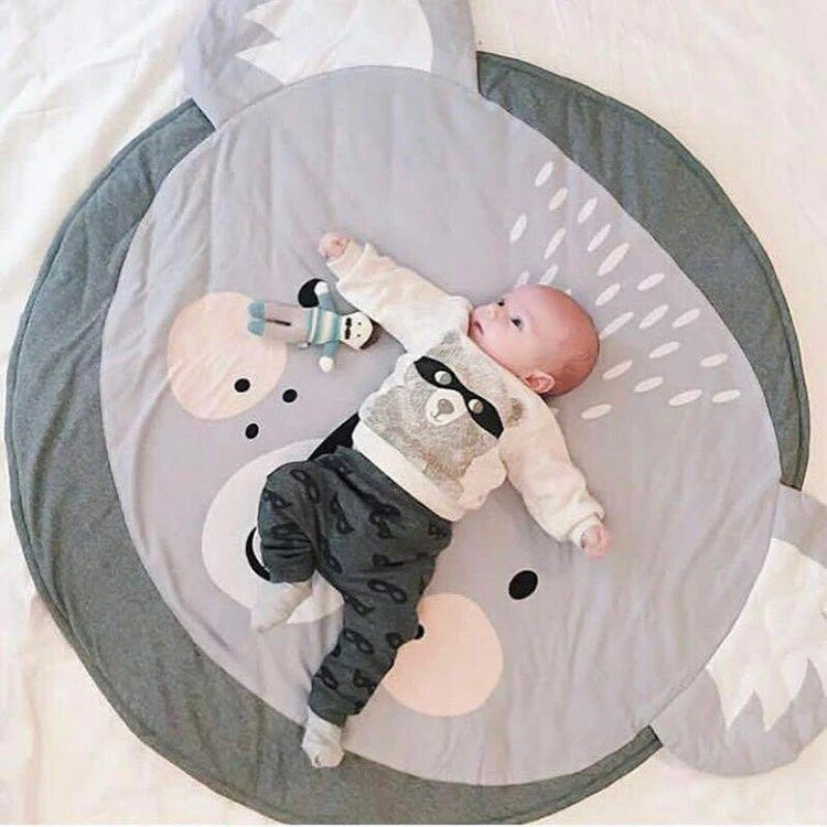Cotton Round Animal Themed Play Mats