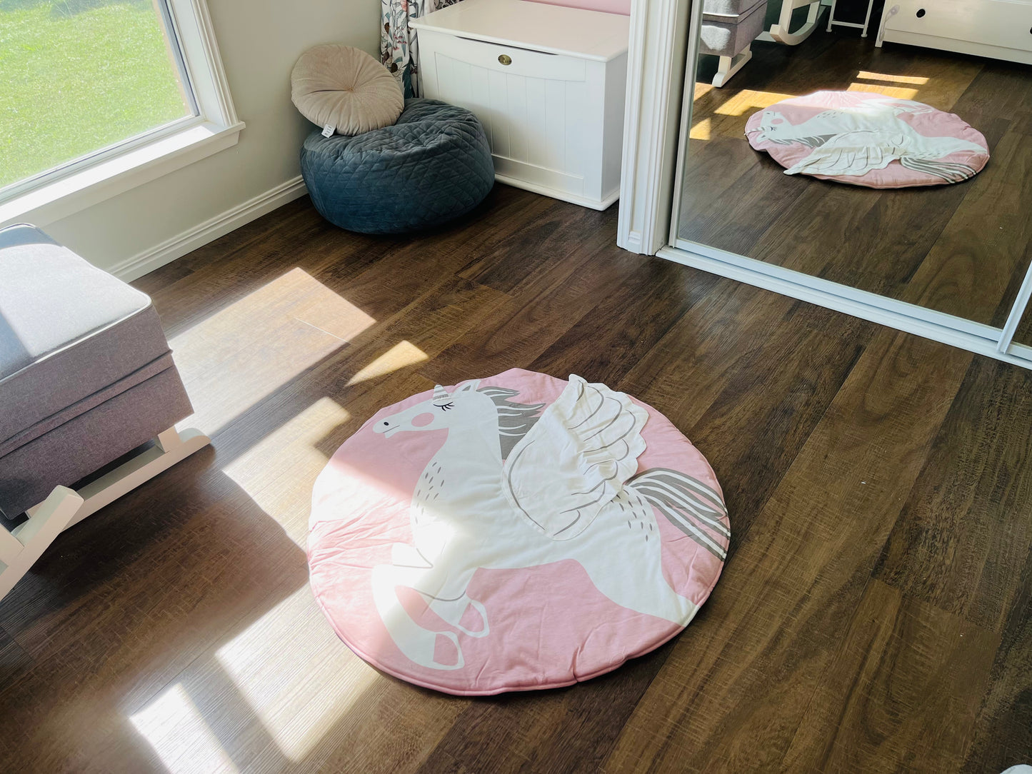 Cotton Round Animal Themed Play Mats