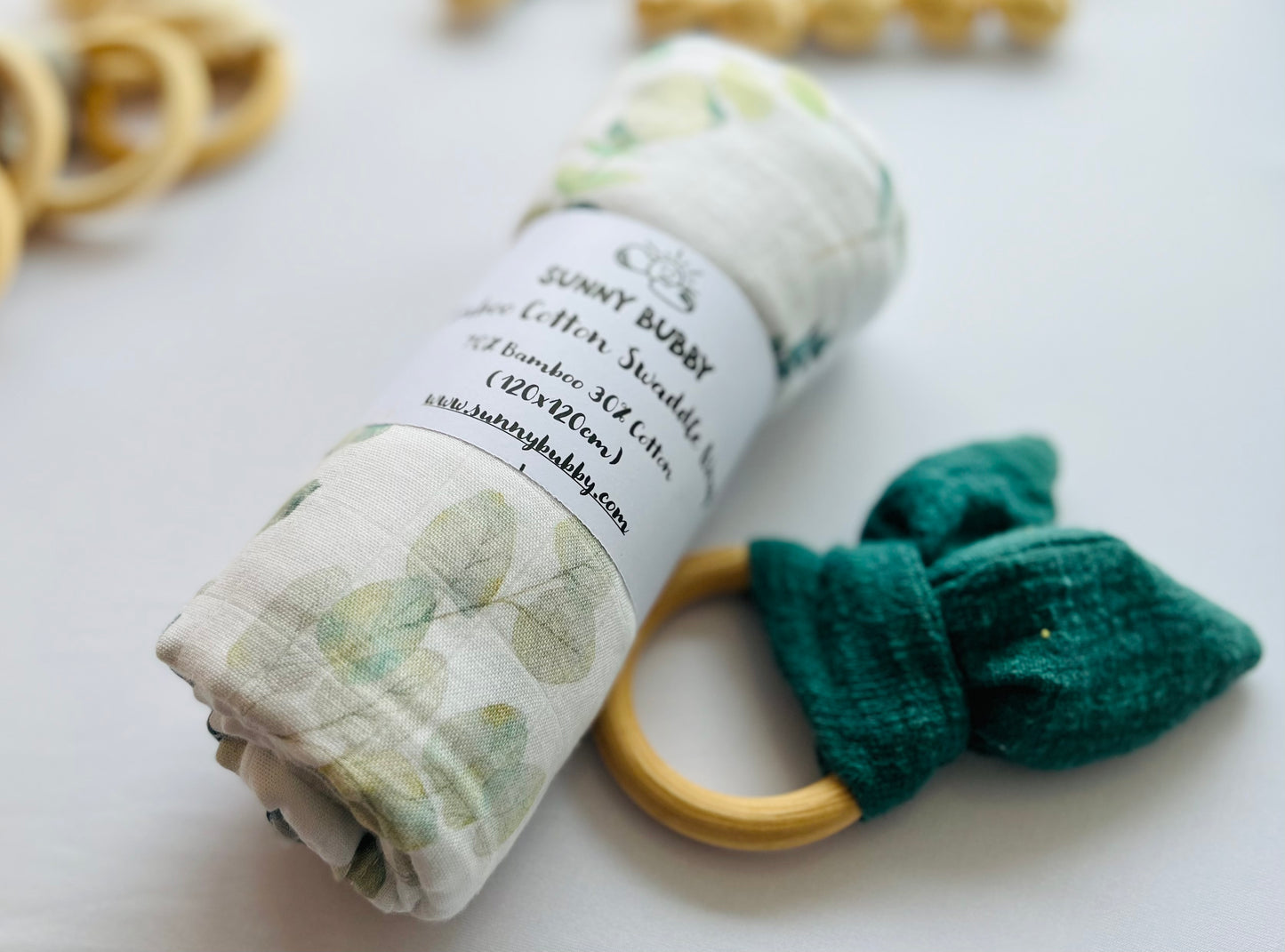 Eucalyptus Bamboo Cotton Swaddle