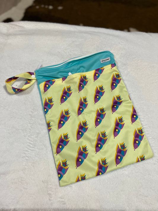 Spaceships Large Wet Bag