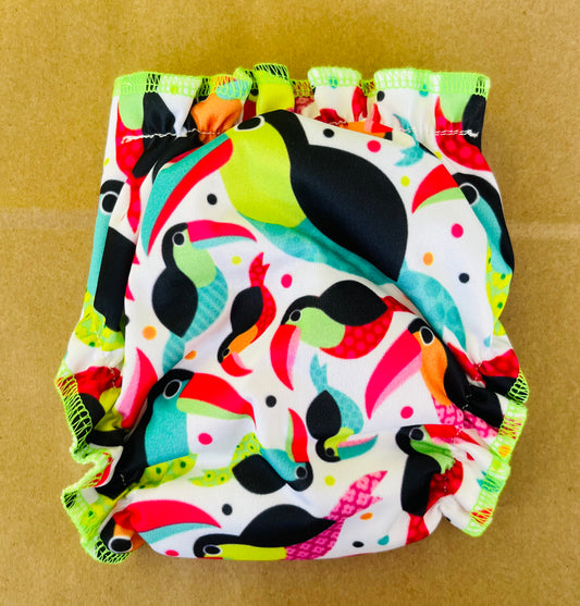 Toucans Bamboo Cotton Newborn All in One MCN