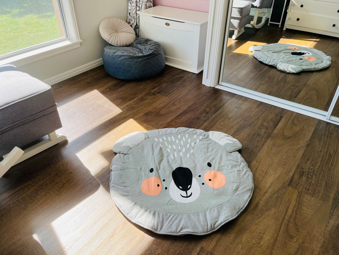 Cotton Round Animal Themed Play Mats